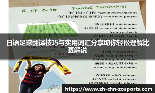 日语足球翻译技巧与实用词汇分享助你轻松理解比赛解说